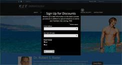 Desktop Screenshot of drbader.com